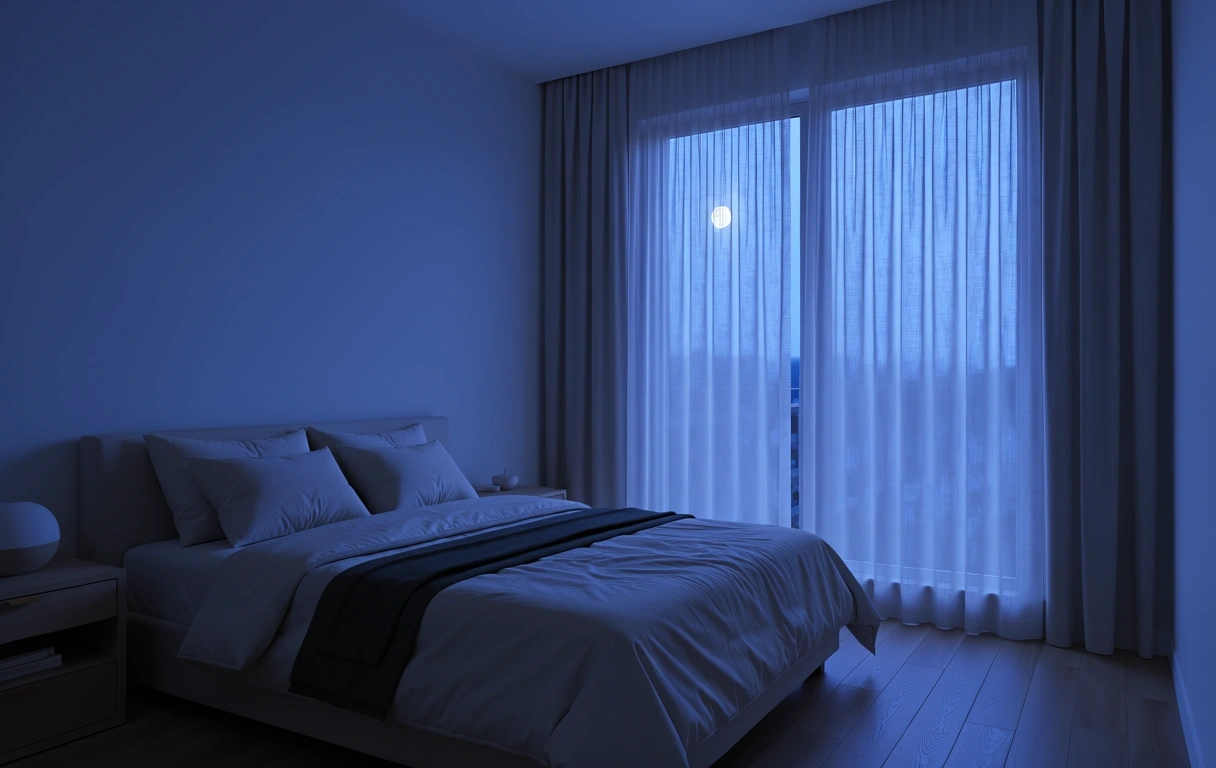 Atmosphère nocturne sereine